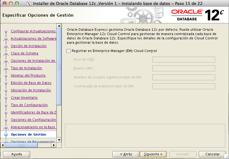 instalacion oracle 12c paso 15