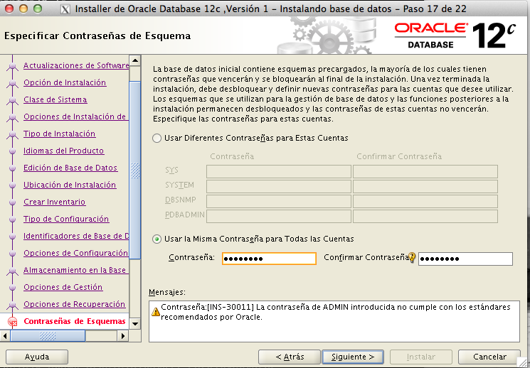 instalacion oracle 12c paso 17